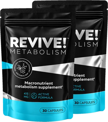 Revive! Metabolism Capsules – Confezione da 60 giorni, 2 confezioni